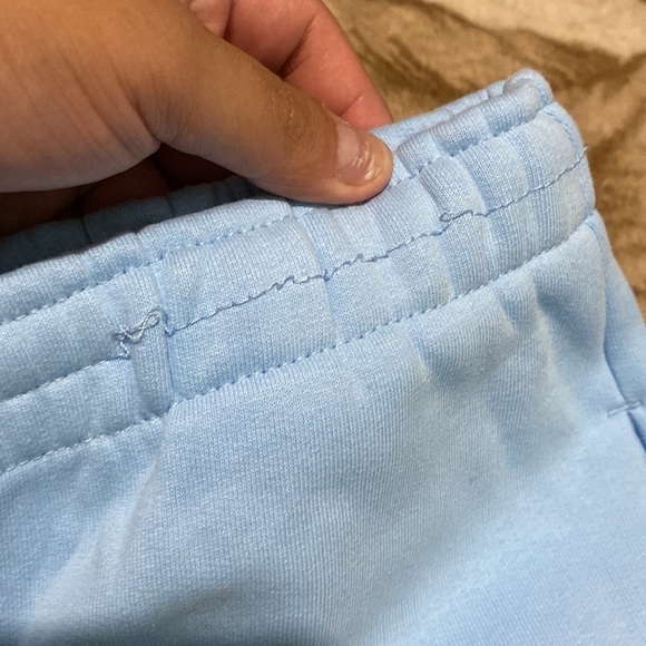 Pangaia Track Pants Sweatpants Sz S Blue Unisex - Picture 5 of 5